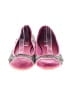 Coach Color Block Pink Flats Size 10 - photo 2