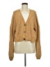 Volcom 100% Polyester Tan Cardigan Size 8 - photo 1