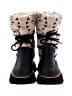Free People 100% Leather Black Boots Size EU 36 - photo 2
