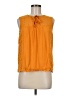 Knox Rose Orange Sleeveless Blouse Size M - photo 1