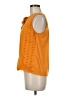 Knox Rose Orange Sleeveless Blouse Size M - photo 5