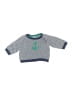 Janie and Jack 100% Cotton Checkered-gingham Blue Pullover Sweater Size 3-6 mo - photo 1