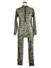 Unbranded Animal Print Green Jumpsuit Size XXL - photo 1