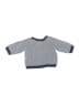 Janie and Jack 100% Cotton Checkered-gingham Blue Pullover Sweater Size 3-6 mo - photo 2