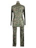 Unbranded Animal Print Green Jumpsuit Size XXL - photo 2