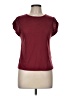 Unbranded Burgundy Short Sleeve Top Size M (estimated) - photo 1