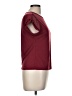 Unbranded Burgundy Short Sleeve Top Size M (estimated) - photo 4