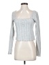 Pink Republic Silver Long Sleeve Top Size S - photo 1