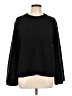 Banana Republic Solid Black Pullover Sweater Size L - photo 1