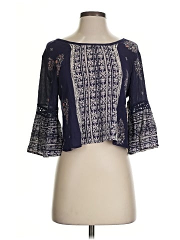 Band of Gypsies 3/4 Sleeve Blouse (view 1)