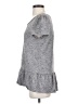 Leifnotes 100% Cotton Gray Short Sleeve Top Size S - photo 5