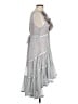 Ryu Gray Cocktail Dress Size L - photo 4