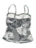 Kona Sol Print Gray Swimsuit Top Size M - photo 2