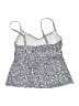 Kona Sol Paisley Silver Swimsuit Top Size M - photo 2