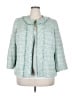 Kasper Tweed Green Blazer Size 18 - photo 1