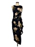 Nine Britton Black Blue Cocktail Dress Size L - photo 1