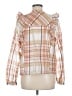 Current Air Ivory Long Sleeve Blouse Size M - photo 2