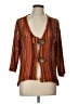 Nina Leonard Orange Cardigan Size L - photo 1