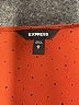 Express 100% Polyester Burgundy Long Sleeve Blouse Size M - photo 7
