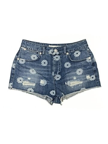 Topshop Denim Shorts (view 1)
