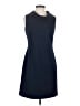 Pure Amici Solid Blue Casual Dress Size S - photo 1