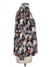 Unbranded Floral Blue Long Sleeve Blouse Size L - photo 4