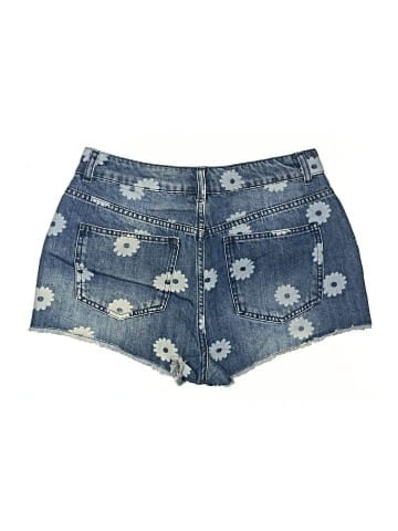 Topshop Denim Shorts (view 2)