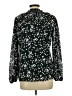 Unbranded 100% Polyester Stars Black Long Sleeve Blouse Size M - photo 2