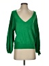Line & Dot Green Pullover Sweater Size S - photo 1
