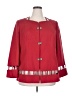 Roaman's 100% Polyester Red Jacket Size 20 - photo 1