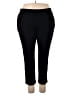 INC International Concepts Solid Black Active Pants Size 22 - photo 1