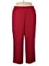 Lane Bryant Color Block Red Track Pants Size 24 - photo 1