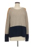 Pinque Color Block Tan Pullover Sweater Size M - photo 1