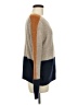 Pinque Color Block Tan Pullover Sweater Size M - photo 4
