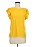 Notations Yellow Short Sleeve Top Size M - photo 1