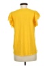 Notations Yellow Short Sleeve Top Size M - photo 2