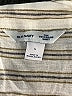Old Navy Stripes Ivory Long Sleeve Button-Down Shirt Size L - photo 7