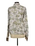 Assorted Brands Print Ivory Long Sleeve Blouse Size L - photo 2