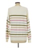 Design History Stripes Ivory Pullover Sweater Size L - photo 2