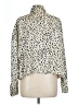 Umgee 100% Polyester Animal Print Ivory Long Sleeve Blouse Size L - photo 2