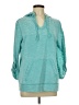 Laura Scott Teal Sweatshirt Size L - photo 1
