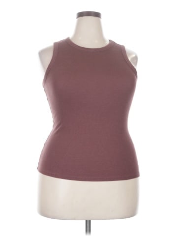 a.n.a. A New Approach Sleeveless T-Shirt (view 1)