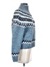 Gap Chevron-herringbone Blue Pullover Sweater Size XS - photo 4