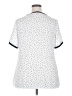 love and legend 100% Polyester Stars White Short Sleeve Top Size 18 - photo 2