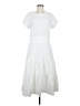 Veronica Beard Jeans Solid White Casual Dress Size M - photo 1
