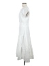 Veronica Beard Jeans Solid White Casual Dress Size M - photo 5