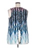Tart Blue Sleeveless Blouse Size 2X - photo 2
