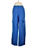Divided by H&M 100% Cotton Blue Cargo Pants Size M - photo 1