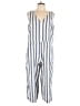 BeachLunchLounge Stripes Blue Jumpsuit Size L - photo 1