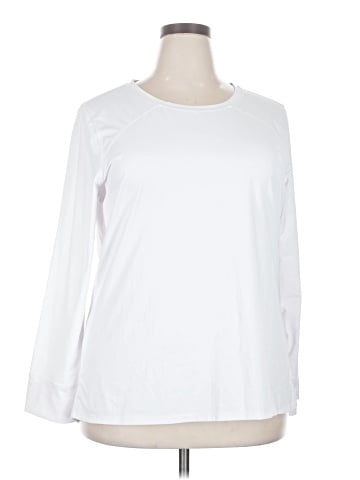 Zenergy by Chico's 3/4 Sleeve T-Shirt (view 1)